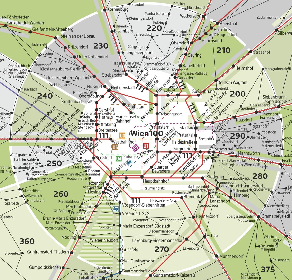 ウィーンゾーン地図100