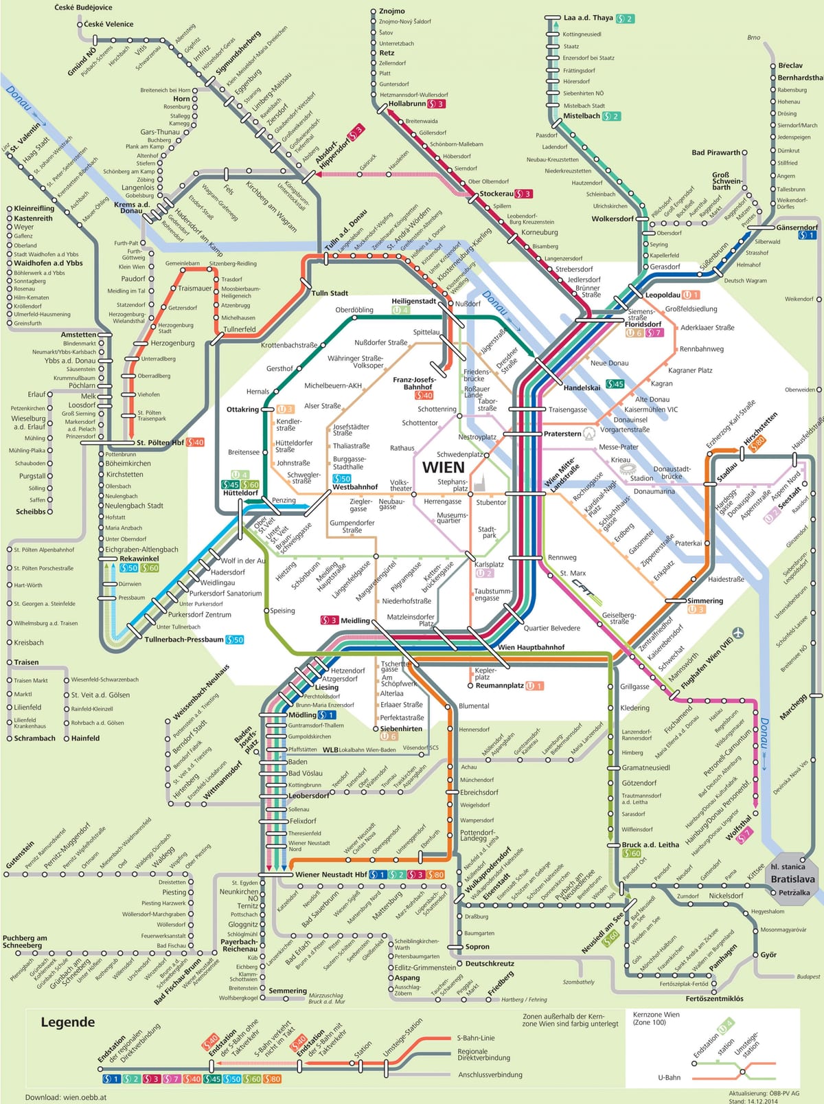 ツウィーンの地図