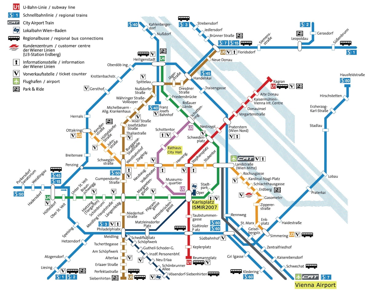 erdbergスウィーンの地図