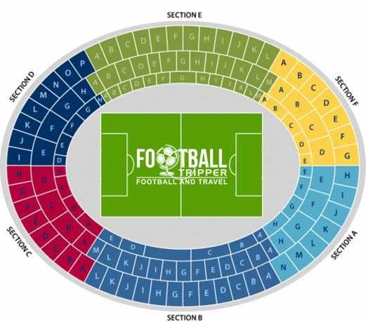 地図のernstエルンストハッペルスタジアム