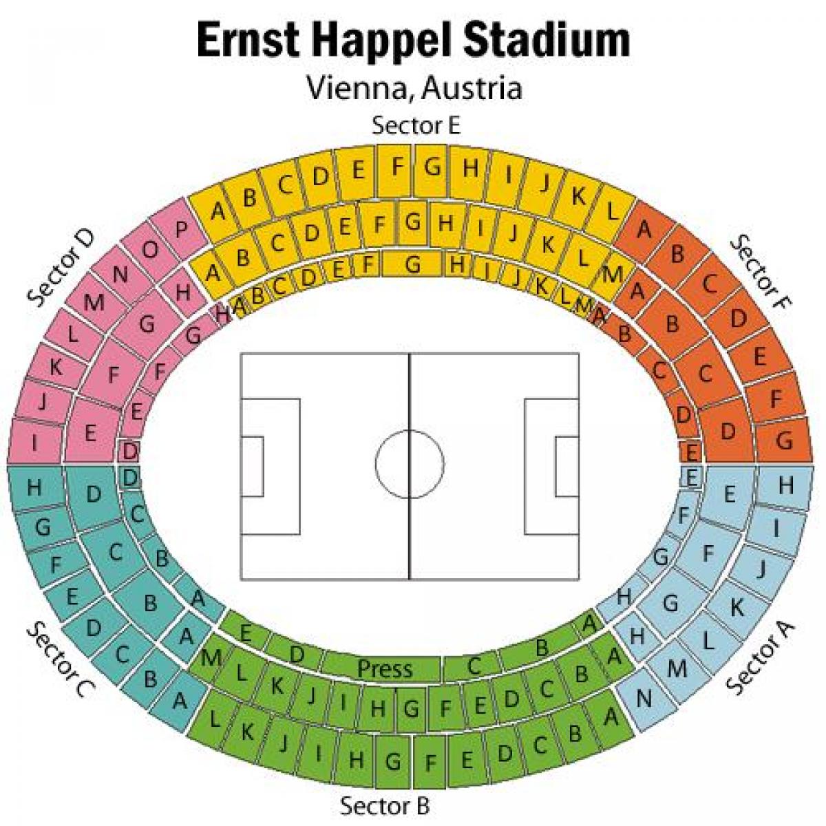 地図のernstエルンストハッペルスタジアム