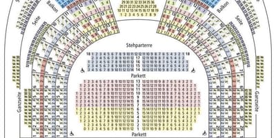 ウィーンオペラ座の地図