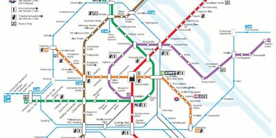 ウィーンツの地図