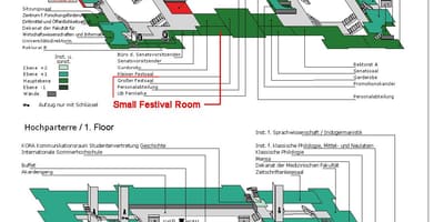 ウィーンミッテ駅前ウィーンの地図