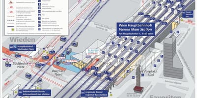 地図のウィーン放送文化基金台
