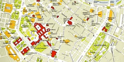 ウィーン歴史センター地図