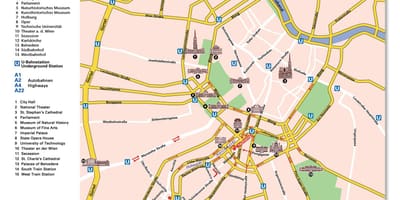Ringstrasse地図