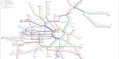 ウィーンstrassenbahn地図